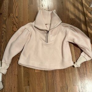Free People Poppy Pullover in Champagne Dream XS